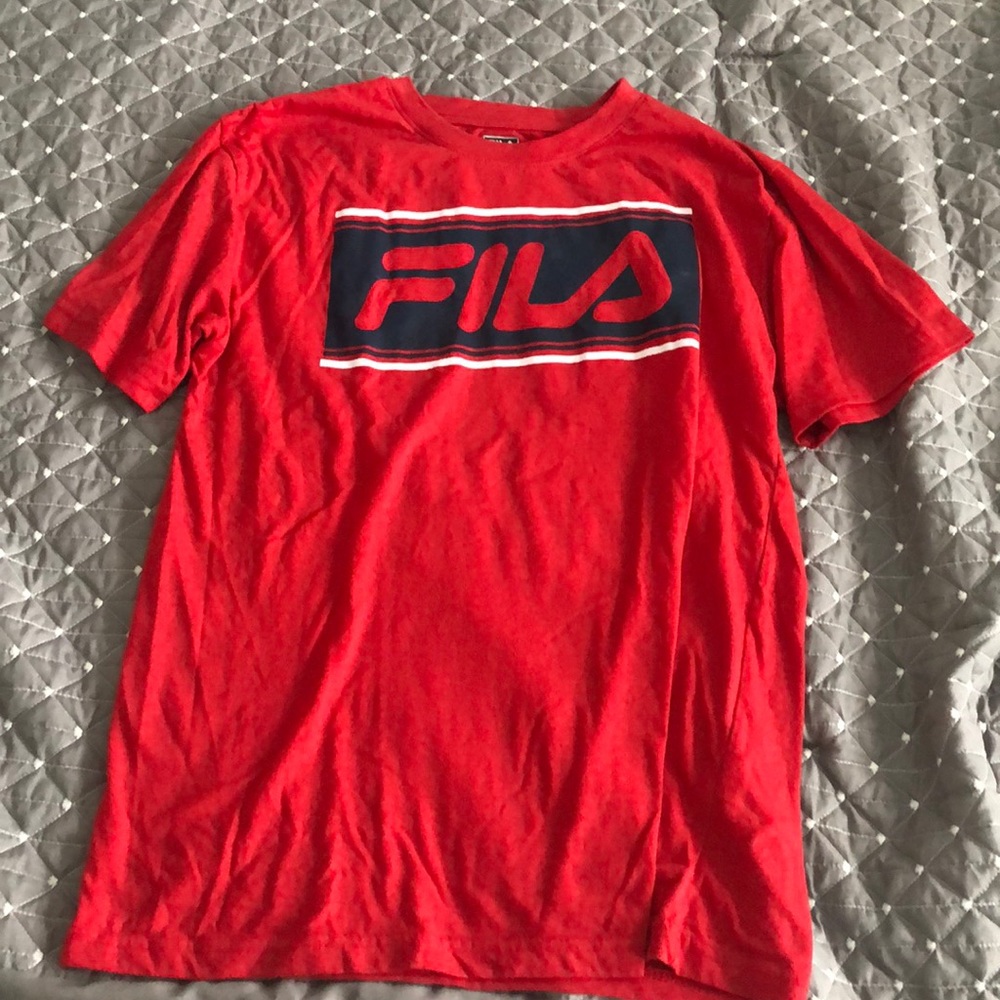 Fila Red Tee shirt